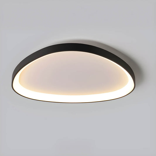 Deckenlampe In Taupe | Moderne Runde Lampe Für Wohnzimmer
