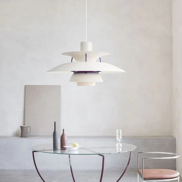 Morandi LED Pendelleuchte Mit Schirm | Moderne Hängelampe