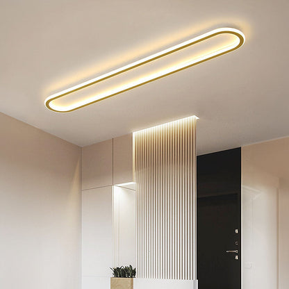Moderne Ovale LED-Deckenleuchte Für Flure | Elegante Beleuchtung