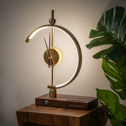 Luxuriöse Lampenuhr Schweiz – LED Nachttischlampe Mit Ladegerät