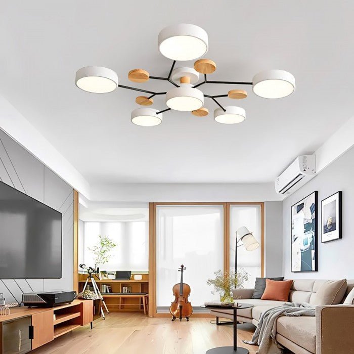 Moderne LED Deckenleuchte Mit Ästen | Stilvoll & Energiesparend