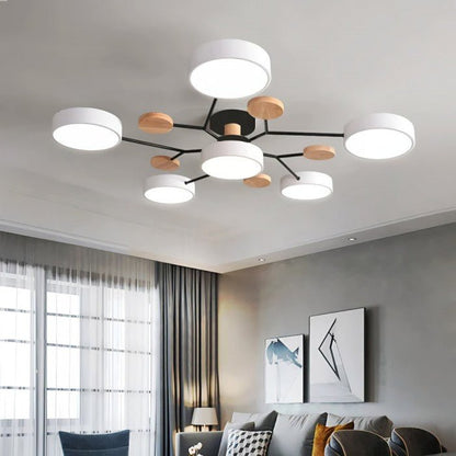 Moderne LED Deckenleuchte Mit Ästen | Stilvoll & Energiesparend