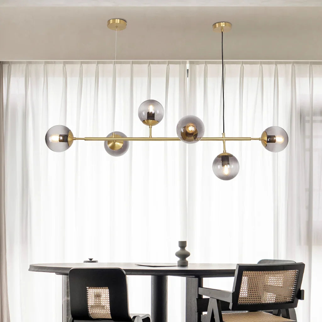 Glass Orb Pendelleuchte | Stilvolle Glaspendelleuchte für jedes Interieur