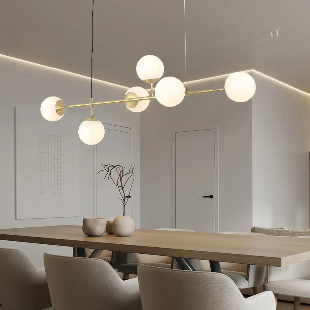 Glass Orb Pendelleuchte | Stilvolle Glaspendelleuchte für jedes Interieur