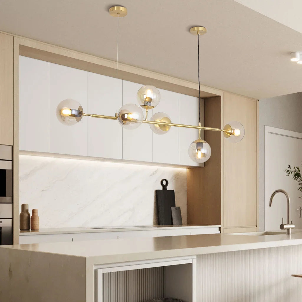 Glass Orb Pendelleuchte | Stilvolle Glaspendelleuchte für jedes Interieur