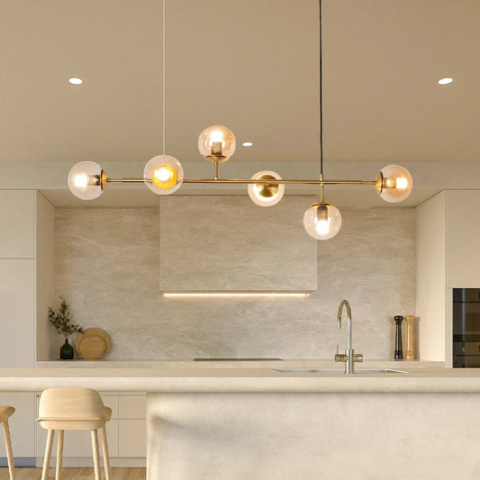 Glass Orb Pendelleuchte | Stilvolle Glaspendelleuchte für jedes Interieur