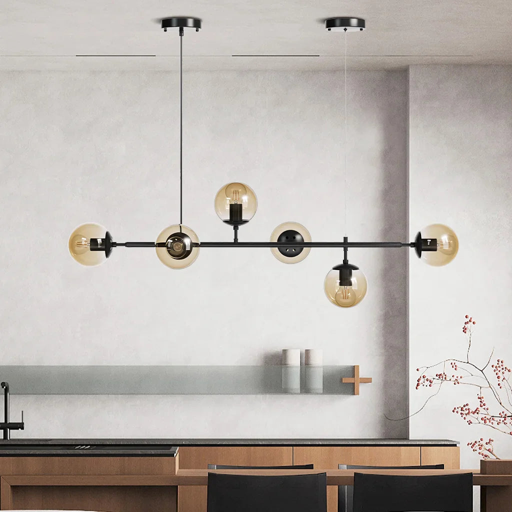 Glass Orb Pendelleuchte | Stilvolle Glaspendelleuchte für jedes Interieur