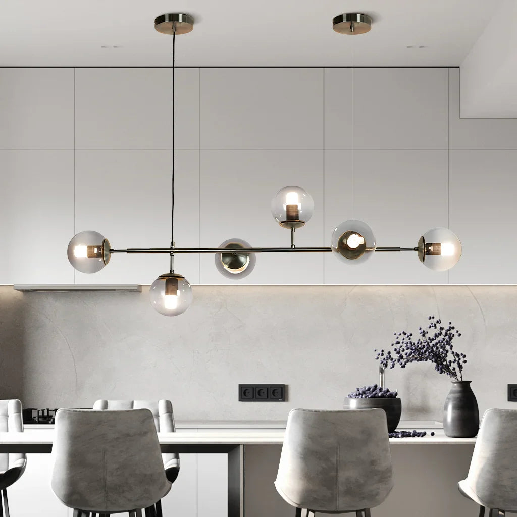 Glass Orb Pendelleuchte | Stilvolle Glaspendelleuchte für jedes Interieur