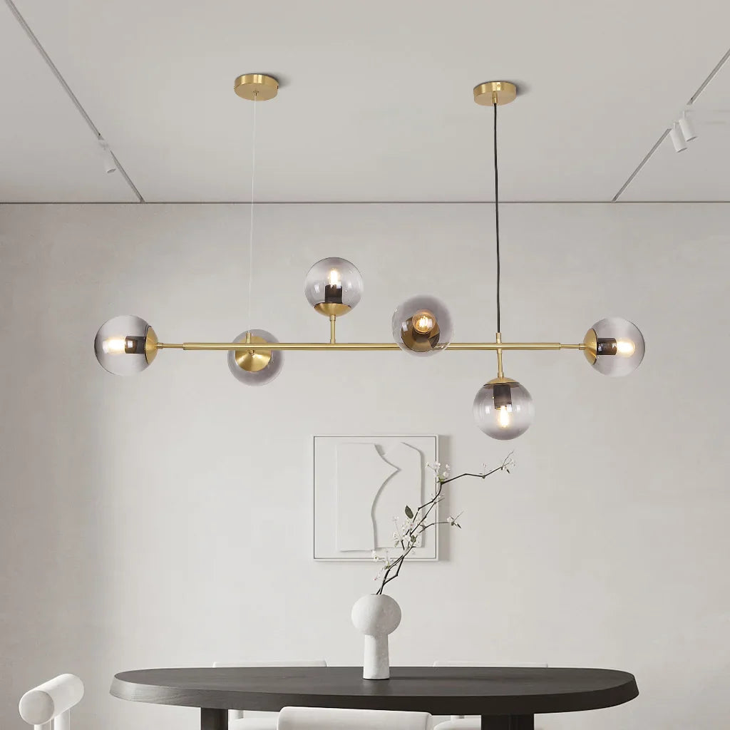 Glass Orb Pendelleuchte | Stilvolle Glaspendelleuchte für jedes Interieur