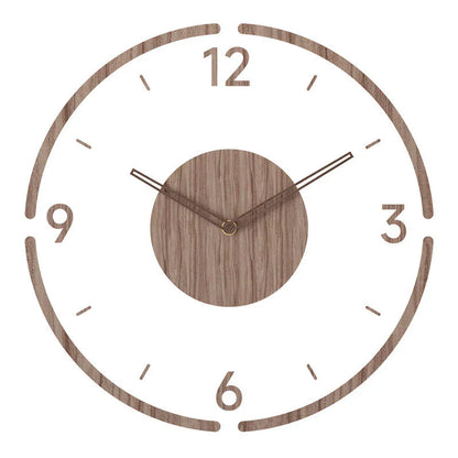Minimalistische Wanduhr Aus Holz – Stilvolle Wanddekoration Für Jedes Zuhause