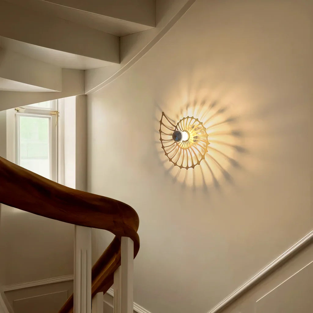Aegir LED Wandleuchte | Nautilus Design Mit Dekorativem Licht