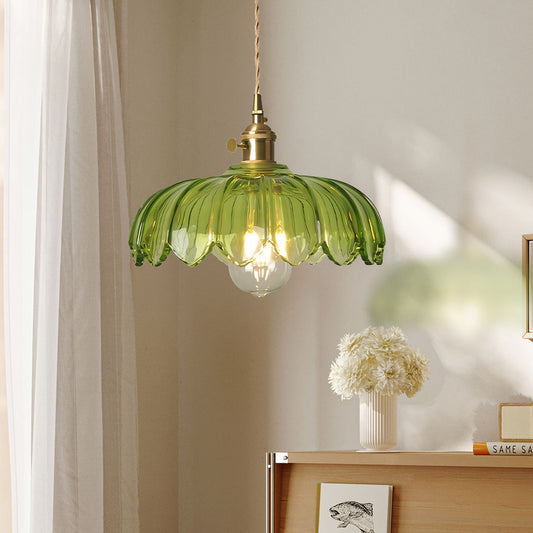Rustic Tulip Glass Pendelleuchte | Landhausstil Beleuchtung Für Ihr Zuhause
