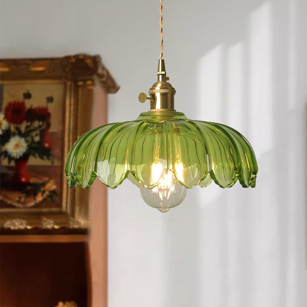 Rustic Tulip Glass Pendelleuchte | Landhausstil Beleuchtung Für Ihr Zuhause
