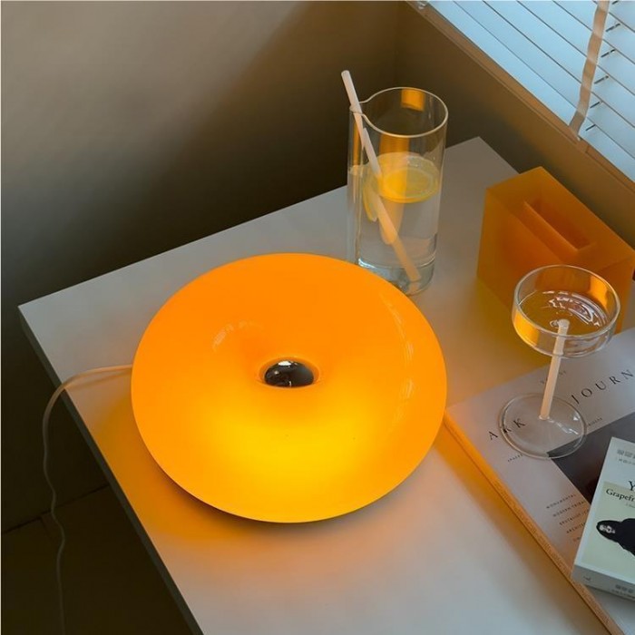 Bauhaus LED Donut Lampe | Wandleuchte & Tischleuchte Im Modernen Design