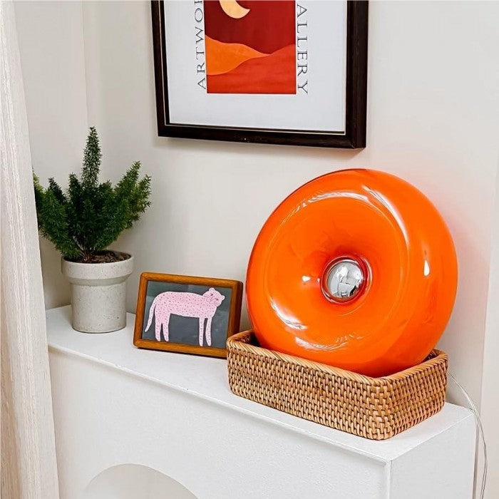 Bauhaus LED Donut Lampe | Wandleuchte & Tischleuchte Im Modernen Design