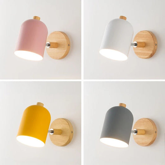 Skandinavische Holz-Wandlampe | Moderne Beleuchtung im Nordic Design
