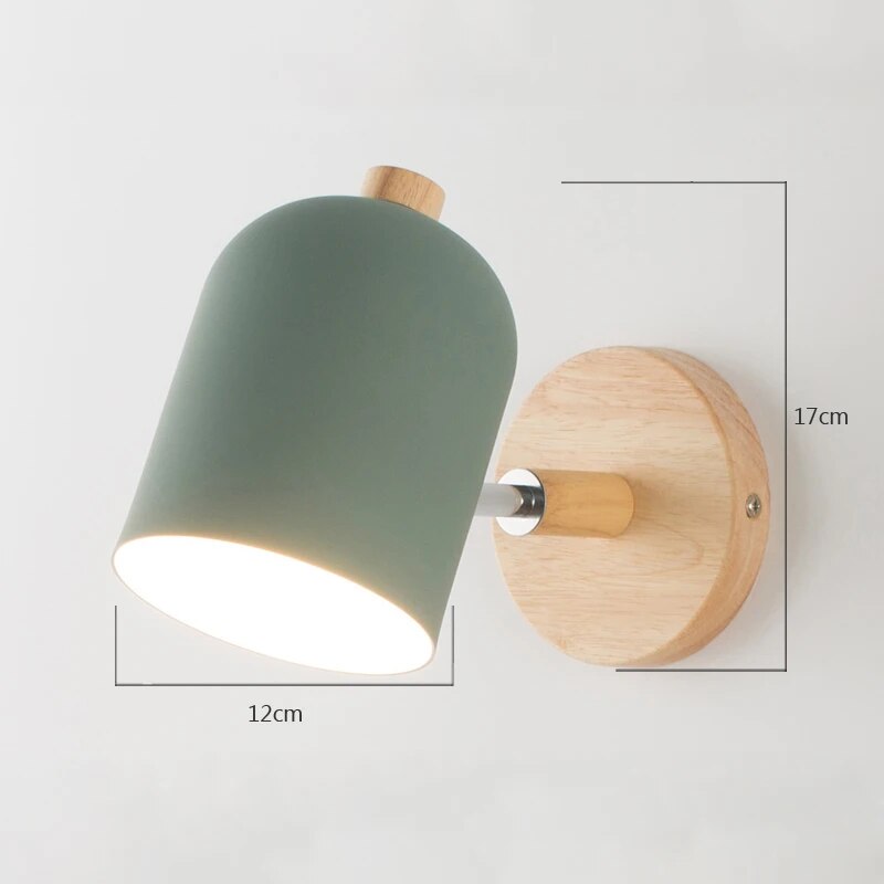 Skandinavische Holz-Wandlampe | Moderne Beleuchtung im Nordic Design