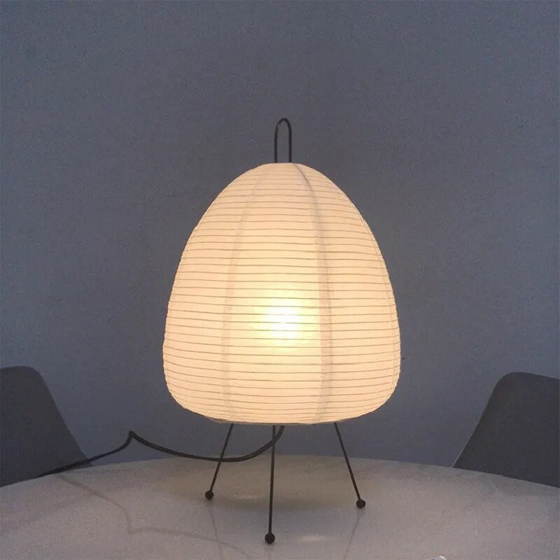 Japanische Tischlampe Aus Reispapier – Traditionelles Design Trifft Sanftes Licht
