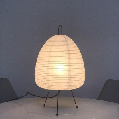 Japanische Tischlampe Aus Reispapier – Traditionelles Design Trifft Sanftes Licht